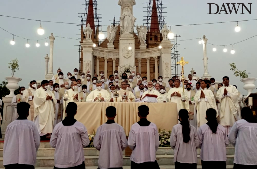 His Grace Archbishop Benny Mario Travas formally installed as the new Archbishop of Karachi & New Chairman CBEK